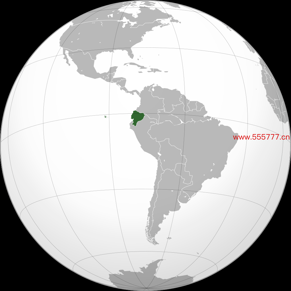 ▲除了原土，还有西部900多公里的太平洋上的加拉帕戈斯群岛